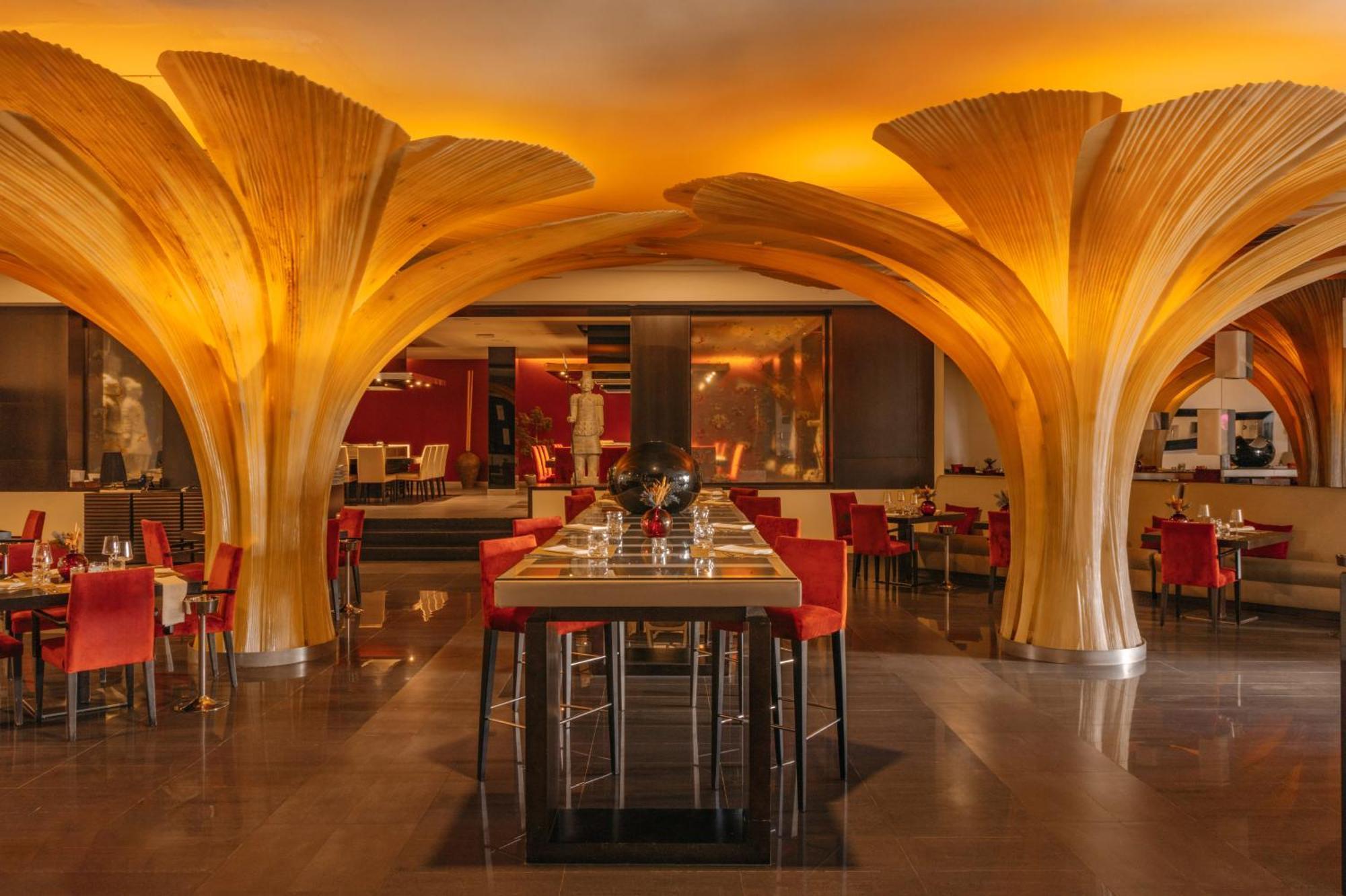 Gran Melia Palacio De Isora Resort & Spa Alcalá la Real Dış mekan fotoğraf The restaurant